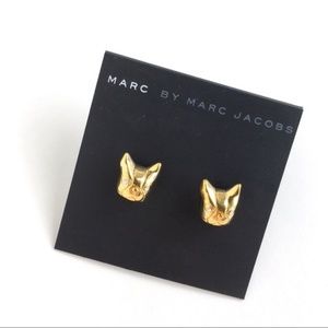 Marc Jacobs French Bulldog Earrings